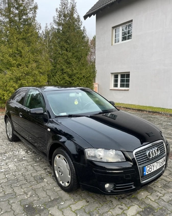 Audi A3 cena 15000 przebieg: 322687, rok produkcji 2008 z Miastko małe 211